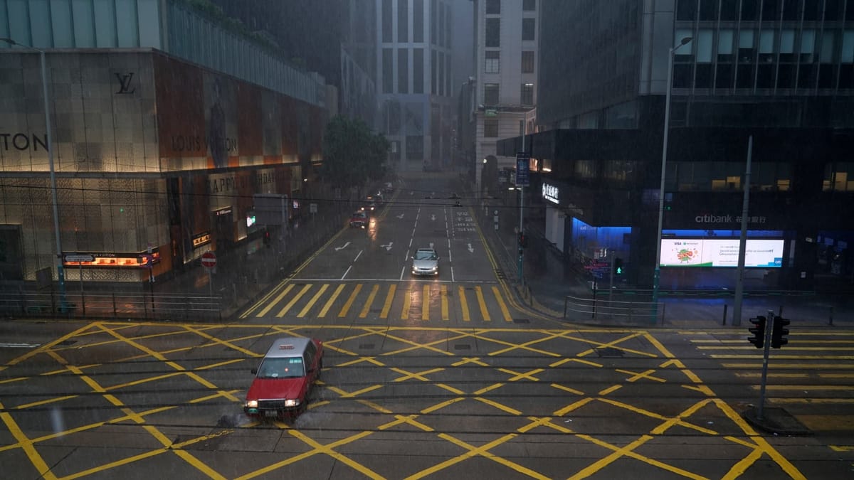 Hong Kong stock markets will continue trading during typhoons, starting Sept. 23