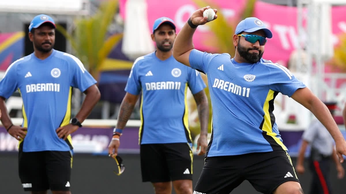 India vs Afghanistan: Men in Blue Prepare for Super Eight Clash at Historic Kensington Oval against Rashid Khan's Men