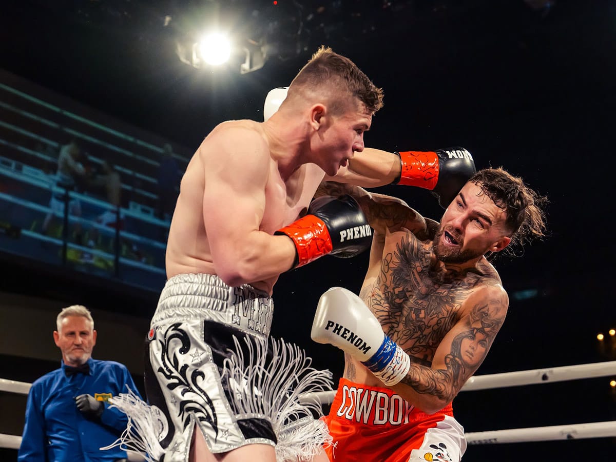 Mitchell Leek scores entertaining win over Jack Brubaker, Miller blows out Sheehan in one  - The Ring