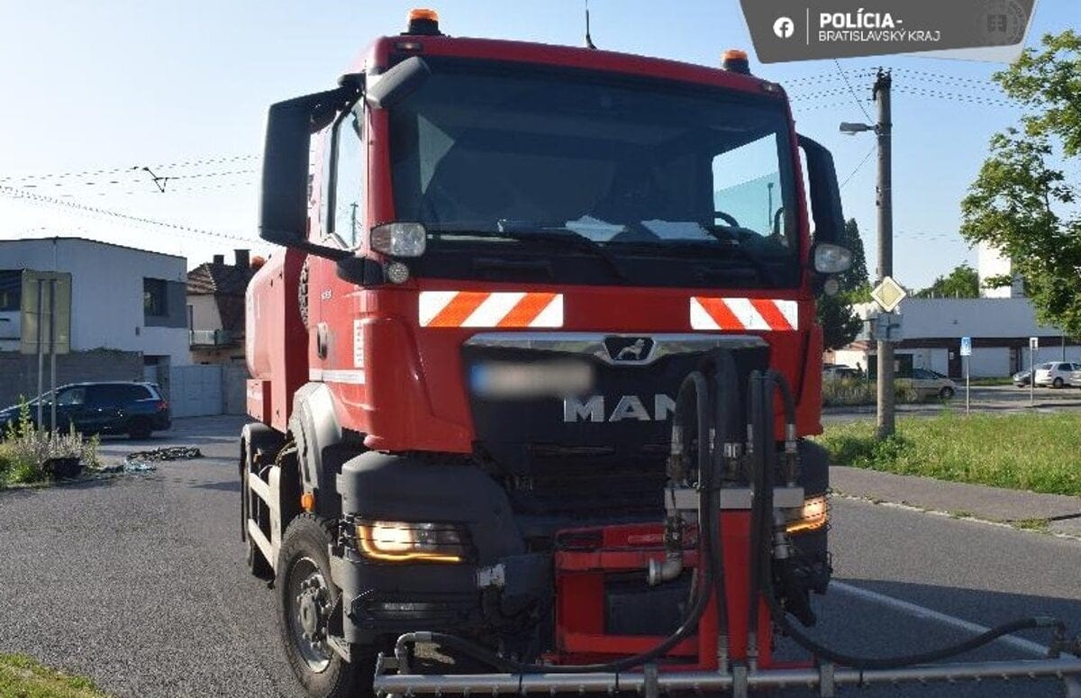 Nákladiak zrazil v Podunajských Biskupiciach cyklistu, ten zraneniam podľahol