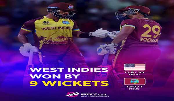 Shai Hope's explosive knock powers Windies to crucial win over USA