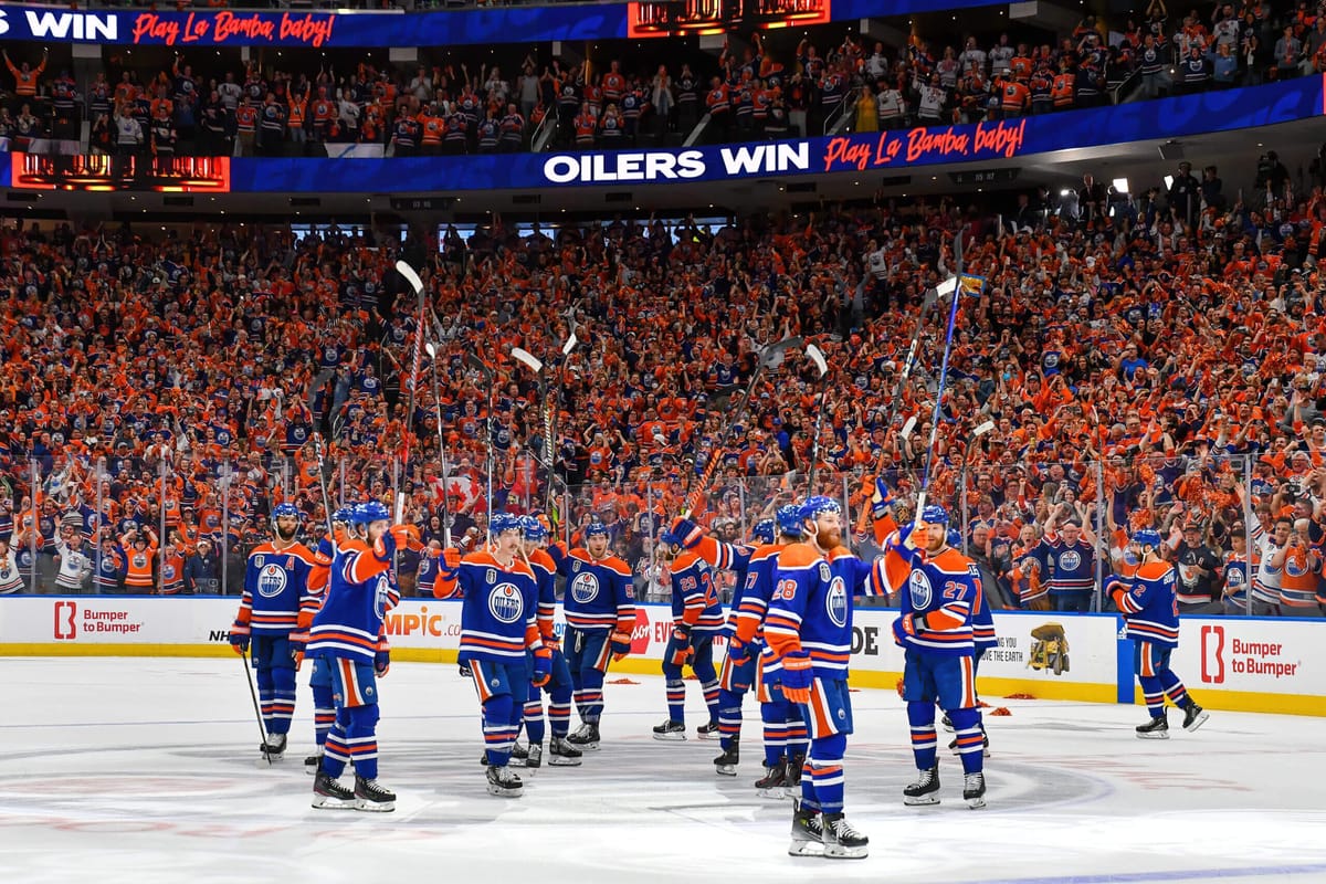 As Oilers claw their way back into Stanley Cup Final, the world witnesses NHL history