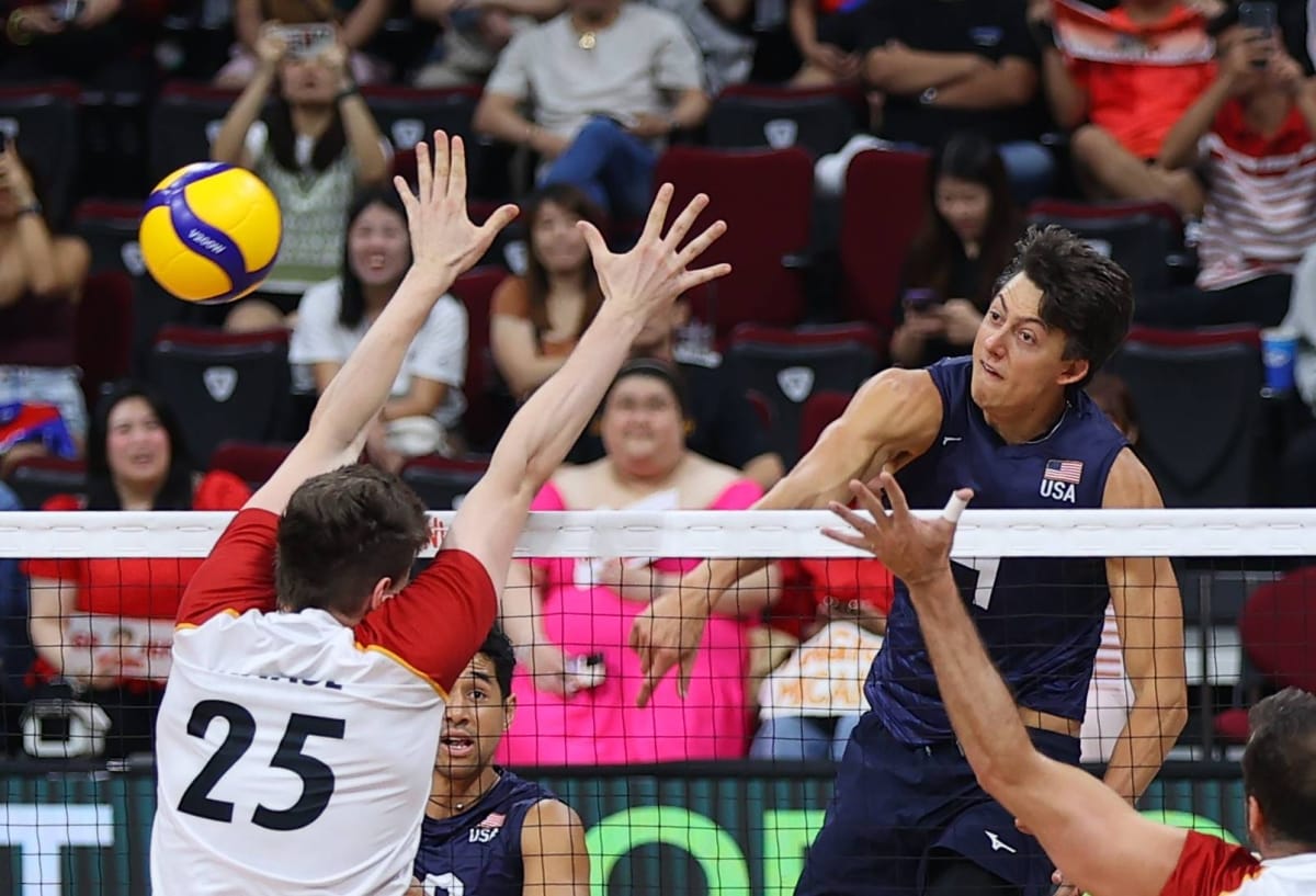 USA sinks Germany, takes second straight win in VNL