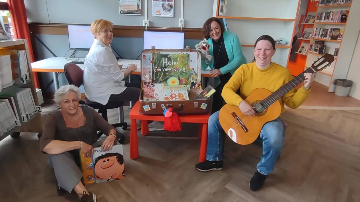 Vrijwilligers in het zonnetje: Bibliotheek De Lage Beemden Laarbeek