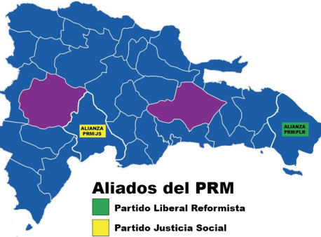 El PRM y sus aliados se alzan con la victoria en más del 85% de los municipios