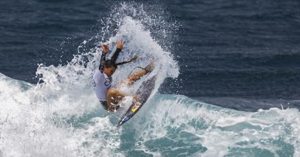 Surfers from Brazil and Australia win final Olympic qualifier in warm and windy Puerto Rico