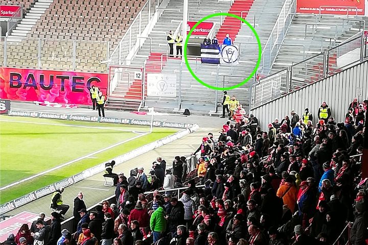 Drei Auswärts-Anhänger: Das ist der kleinste Gäste-Fanclub der Republik!