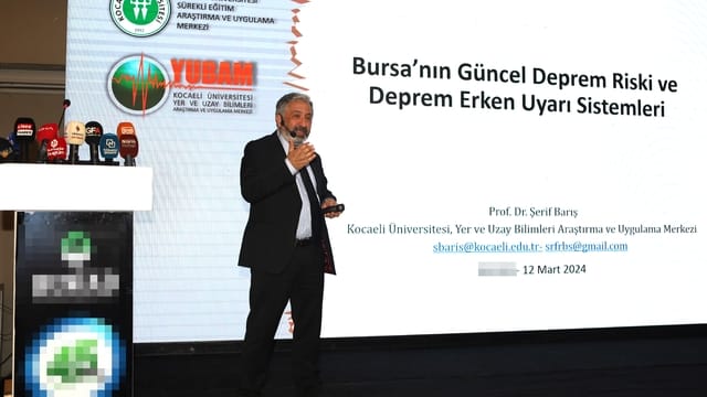 Prof. Dr. Barış: Bursa'da İznik ve Gemlik fayı aynı anda kırılırsa 7.7 büyüklüğünde deprem olur - Bursa Haberleri