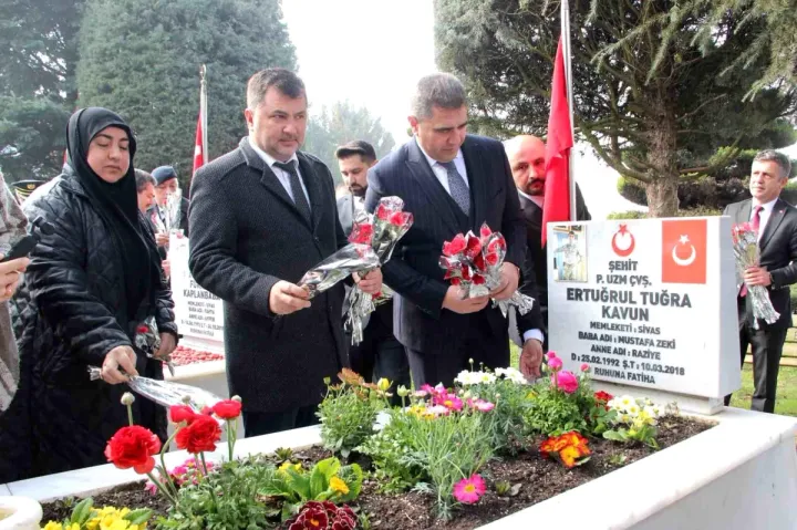 Düzce'de Çanakkale Zaferi'nin 109. yıl dönümü anma programı düzenlendi