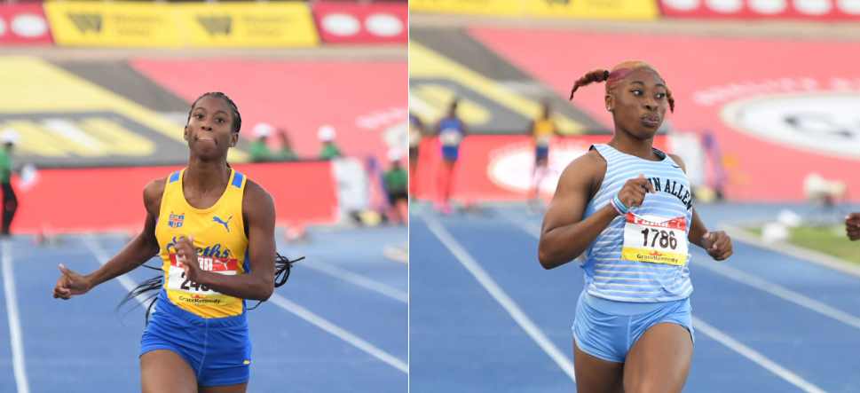 #Champs2024: Edwin Allen's Taylor, STETHS' Harris lead Class 1 girls' 100m qualifiers - Jamaica Observer