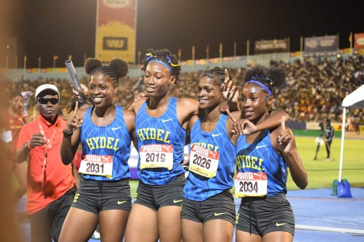 #Champs2024: KC, Hydel High unstoppable in 4x400m Open - Jamaica Observer