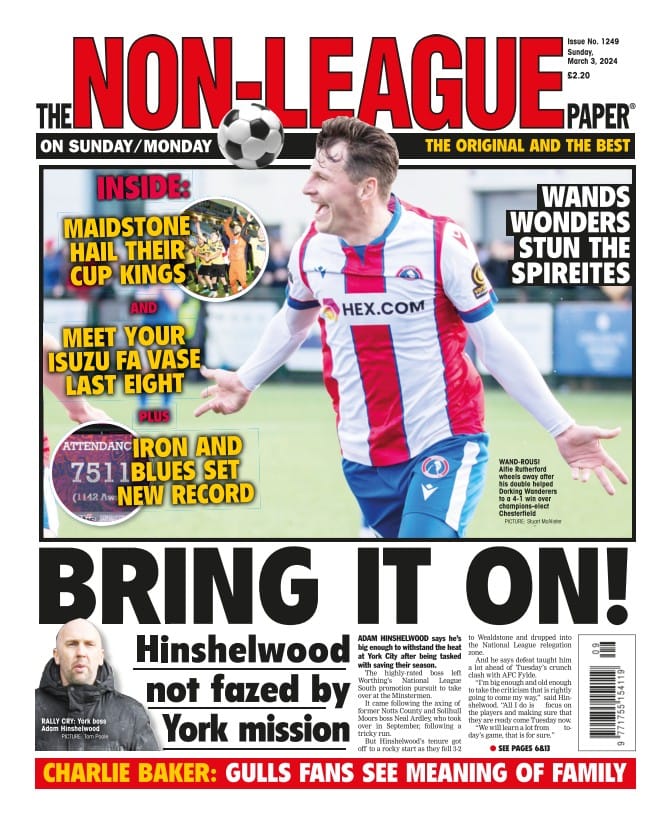 LEGEND MAHER IS HANDED THE KEYS TO CITY - The Non-League Football Paper