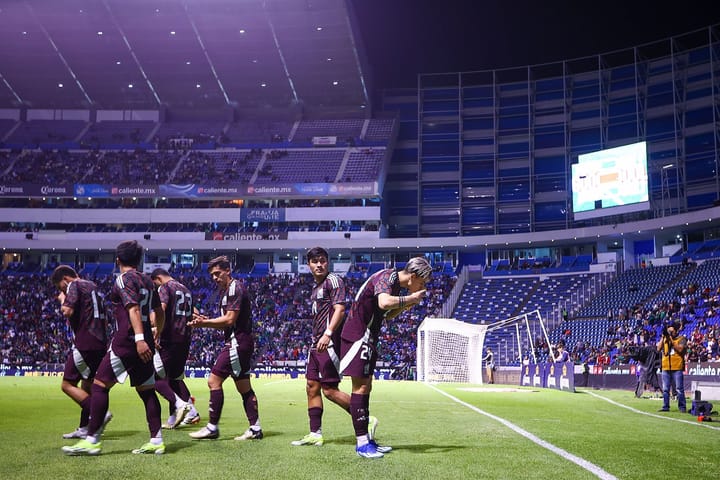 Frena México Sub 23 a Argentina en el Cuauhtémoc