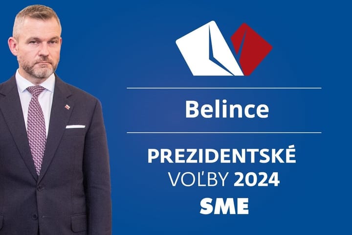 Peter Pellegrini vyhral v obci Belince - Výsledky 1. kola prezidentských volieb