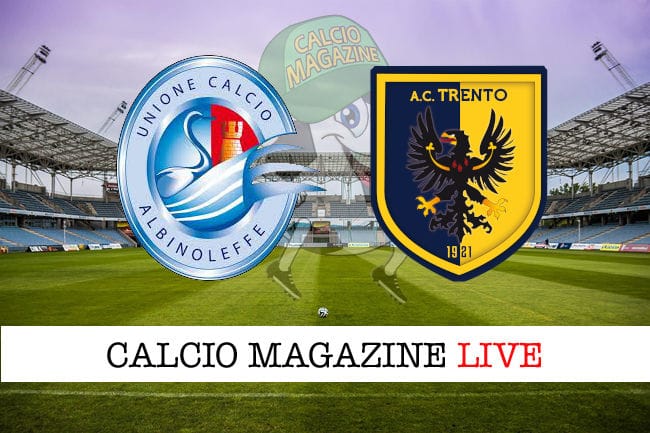 AlbinoLeffe - Trento: diretta live e risultato in tempo reale