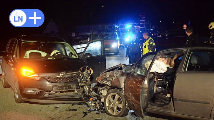 Delingsdorf: Zwei Verletzte bei Frontalzusammenstoß