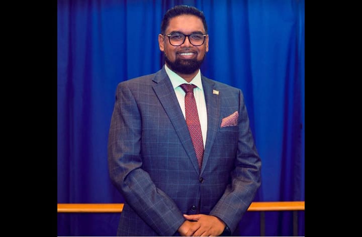 GMSA congratulates President Ali on being named 2024 Caribbean Global Leader - Guyana Chronicle