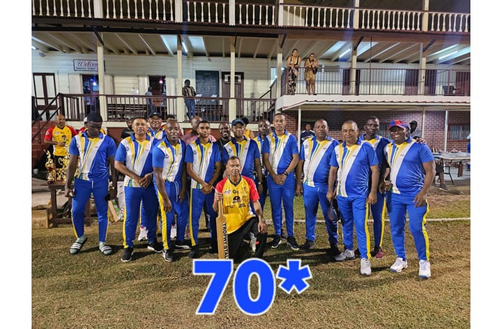 GPF cart off Ramesh Sunich 70th birth anniversary softball - Guyana Chronicle