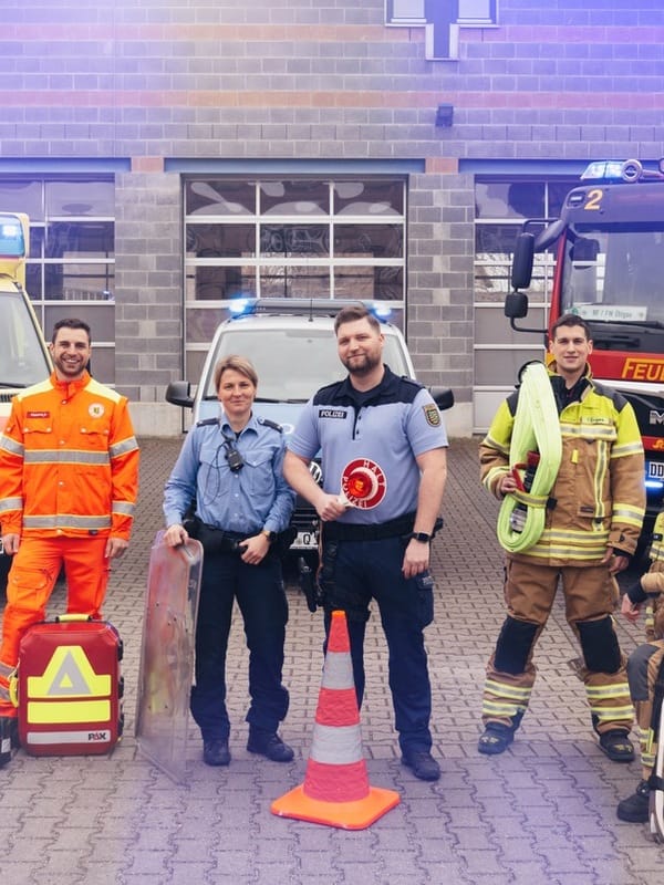 FW Dresden: 24-h-Blaulichtmarathon von Polizei, Feuerwehr und Rettungsdienst in Dresden