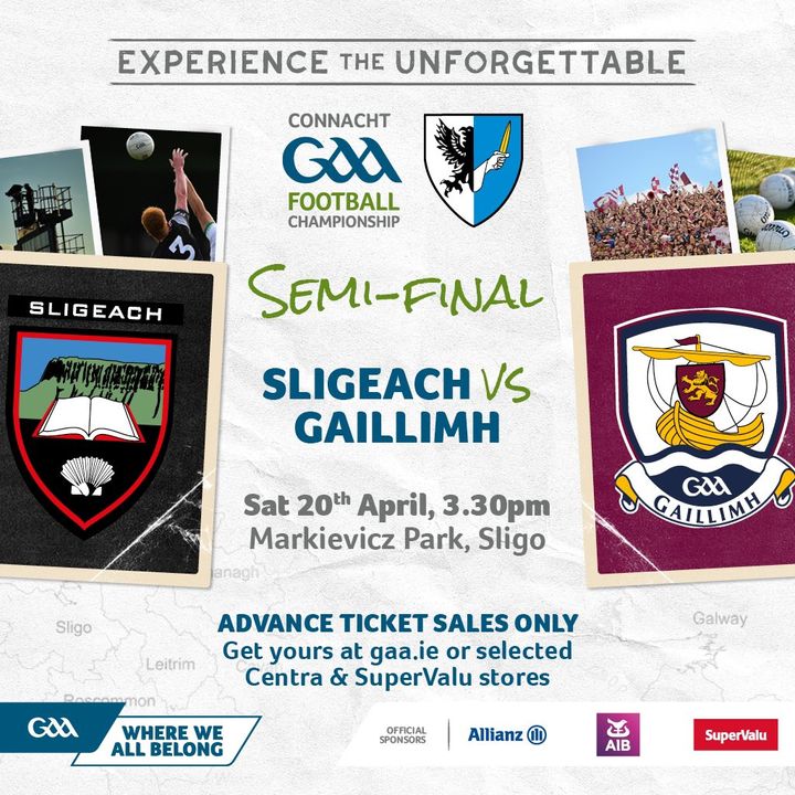 Galway v Sligo - Preview, Startings Teams, Betting & TV details