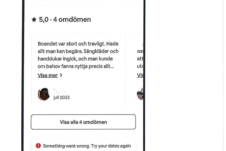 Riskerar förlora sitt hyreskontrakt - hyrde ut åtta nätter via Airbnb