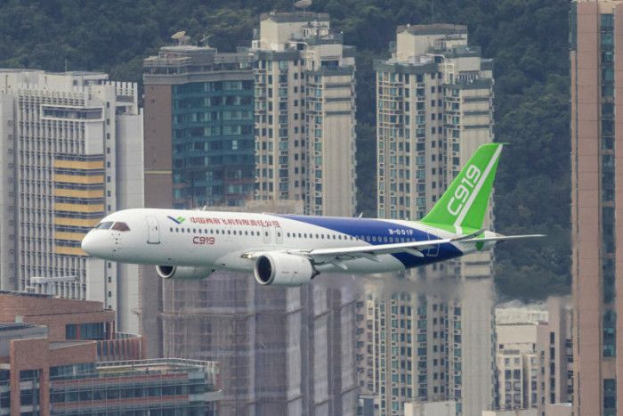 C919 mega-purchase by China"s flagship airline lifts home-grown jet in competition with Boeing