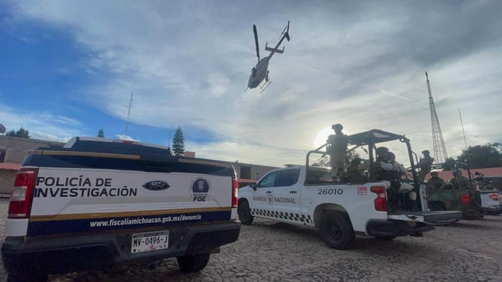 Implementa FGE, Sedena y GN operativo Blindaje Apatzingán