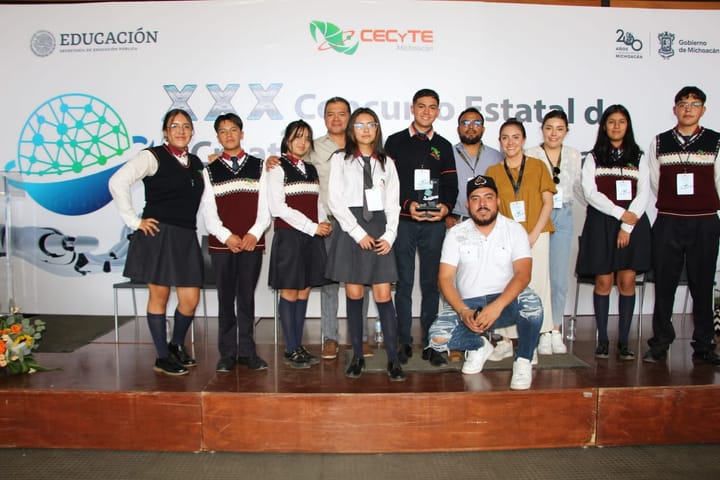 Competirán 12 estudiantes de Cecytem en concurso nacional de creatividad