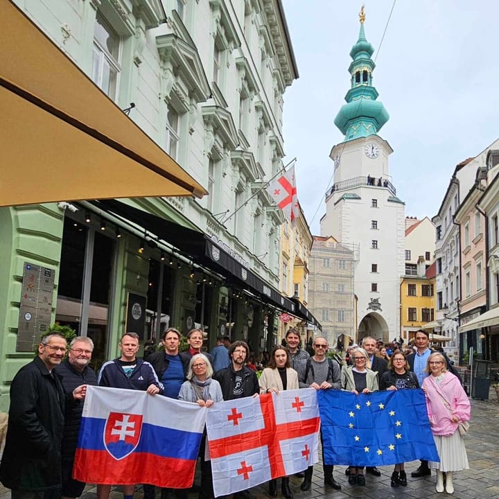 Slováci podporili gruzínske mimovládky, ktoré chce štát obmedziť