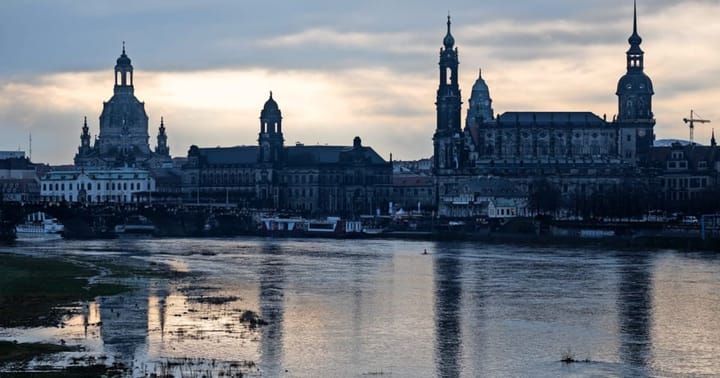 Der Wasserstand der Elbe in Dresden am 06.05.2024