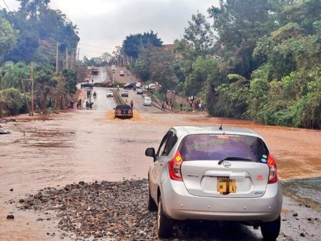 UN-Avenue in Runda closed due to flooding