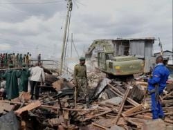 Anguish as Kenya's gov't demolishes houses in flood-prone areas and offers $75 in aid