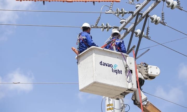 Davao Light announces power interruption in city's south, north