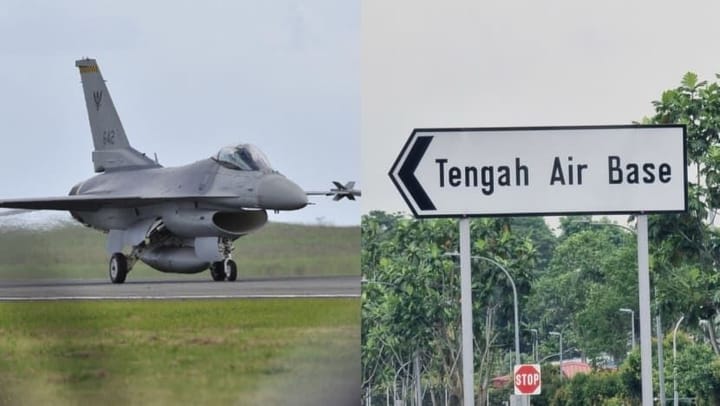 Singapore Air Force temporarily suspends F-16 training after crash incident