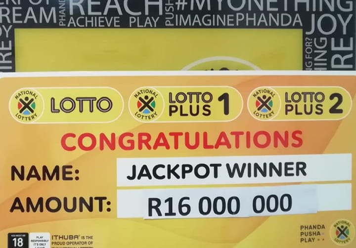 'You have to be in it to win it': Shop assistant wins R16 million Lotto jackpot