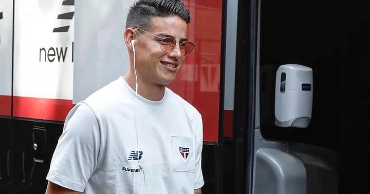 James Rodríguez desató todo tipo de comentarios por su cambio de 'look': "Pensé que era Maluma"