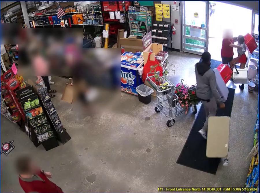 OP police looking for 6 people involved in hardware store theft: