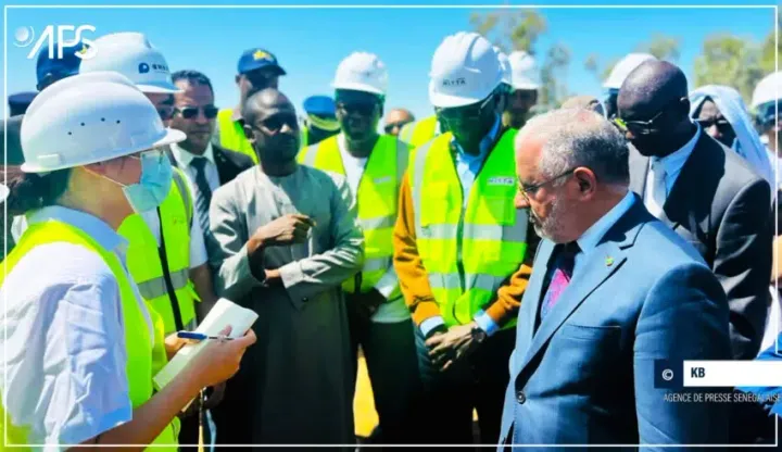 Pont de Rosso : les travaux exécutés à 17 %, selon le ministre mauritanien de l'Equipement