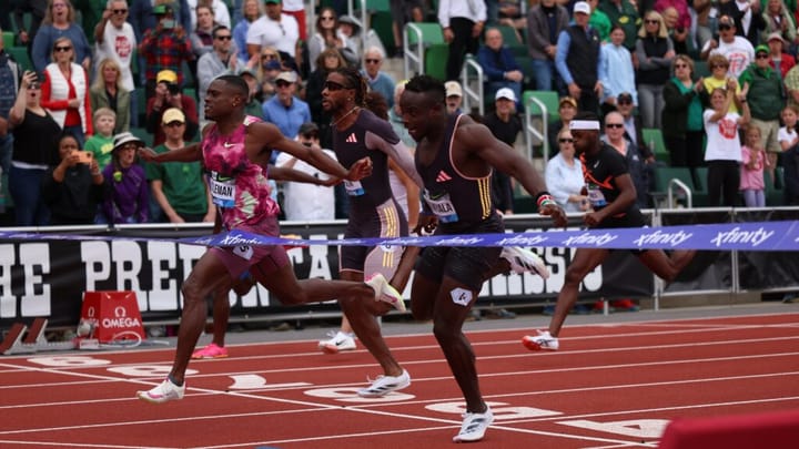 Imperious Omanyala dips sub-10 to finish second at Prefontaine Classic