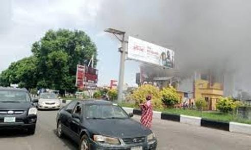 Fire Razes Popular Cinema House In Asaba - Urhobo Today