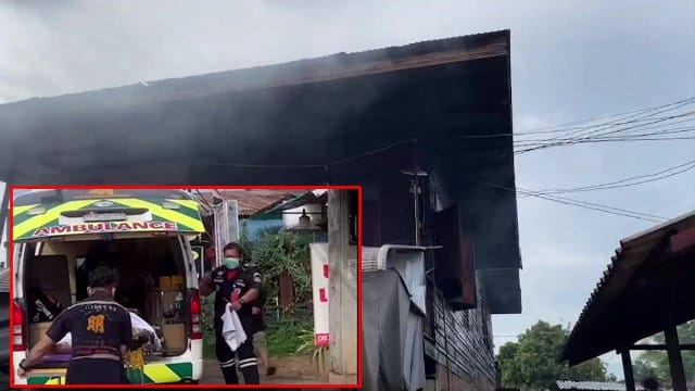 (คลิป)อุทาหรณ์สุดสลด!คาดไฟลัดวงจรลามไหม้บ้าน-คลอกยายวัย 73 ปีเสียชีวิต