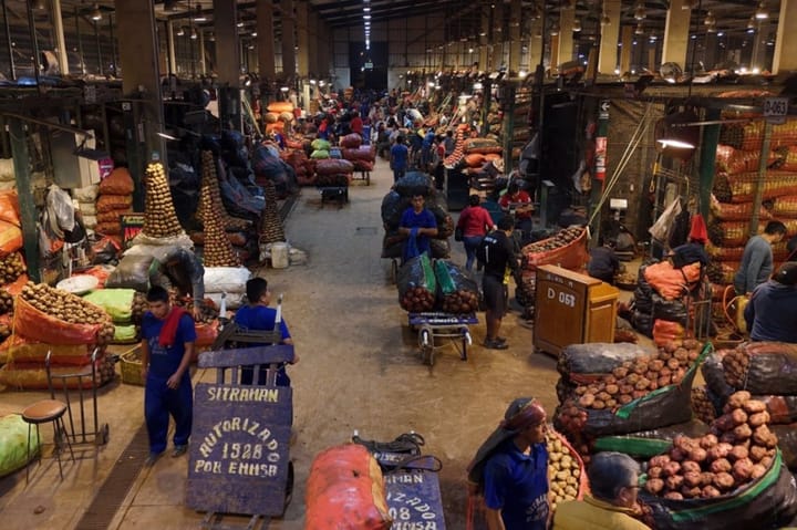 Gran Mercado Mayorista de Lima comercializa 2,000 toneladas de papa...