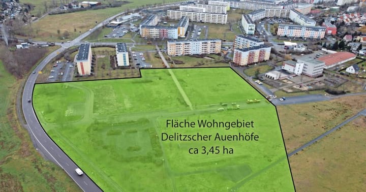 Delitzscher Auenhöfe: Elf Baugrundstücke zu haben - Mindestgebot bei 200 Euro pro Quadratmeter