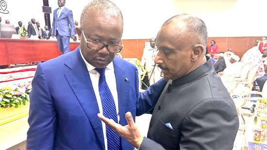 Ambassador Kananathan meets Guinea-Bissau President on investment talks