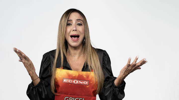 Gricel Mamery es la segunda eliminada de "Super Chef Celebrities" de Wapa Televisión