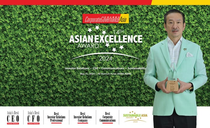 Bangchak Wins Six Awards at Asian Excellence 2024