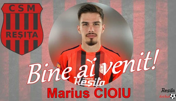 Marius Cioiu, primul transfer al Reșiței - Caon.ro