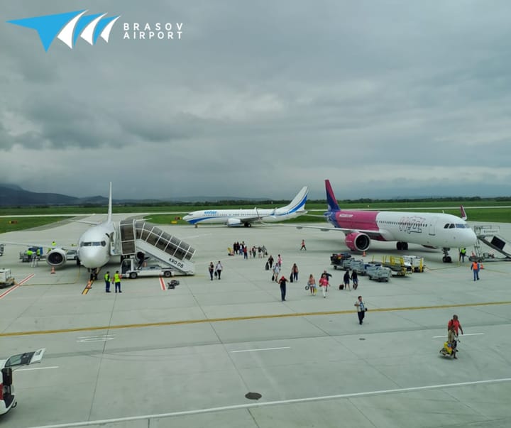 Aeroportul Brașov. O nouă destinație, de astăzi - MyTex.ro