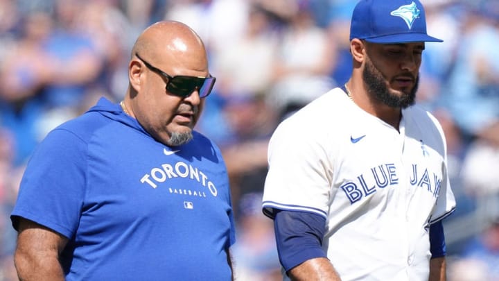 Short-handed Blue Jays put Garcia (elbow) on IL