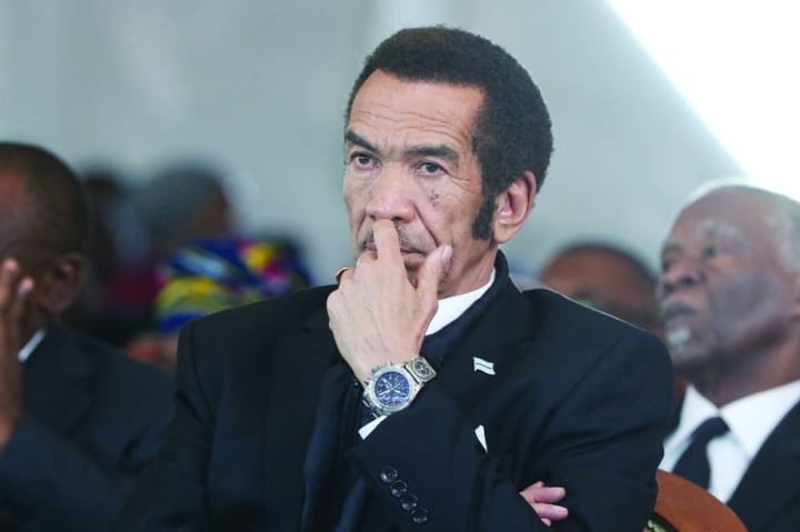 Khama not  afraid of handcuffs